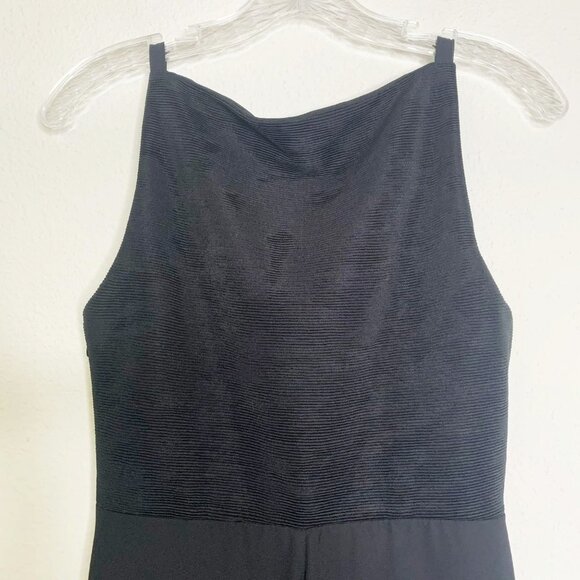 Vintage Susan Roselli for VIJack Black Maxi Evening Dress - Picture 3 of 11